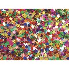 Glitter Stars Assorted Colours 100gm