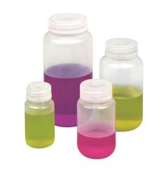 Reagent bottle, polypropylene, screw cap, 100ml, W/M