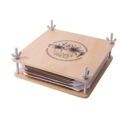 Flower press, Discovery