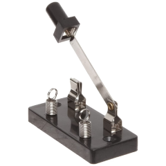 Switch, Knife Type with spring posts, SPST