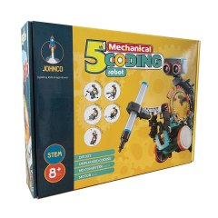 5 in 1 Mechanical Coding Robot