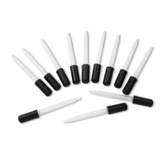 Dropper, plastic with bulb, pkt/12